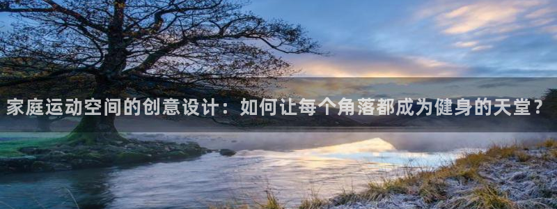 风速体育官方正版app科技:家庭运动空间的创意设计:如何让每